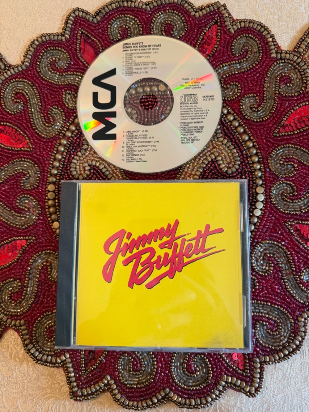 Jimmy Buffett used CD